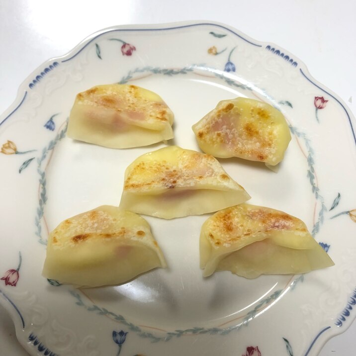 とっても簡単！パリパリチーズのはさみ焼き